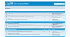 Desktop Screenshot of forum.shoestringastronomy.com